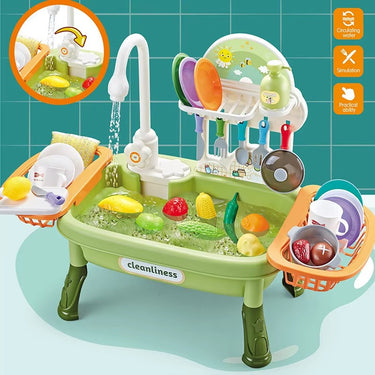 ELECTRIC DISHWASHING PLAY SET